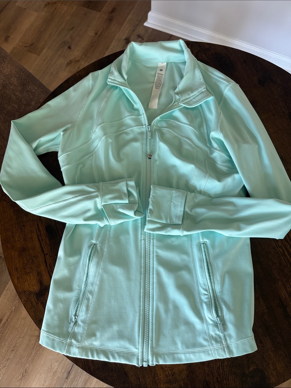 lululemon athletica Mint Green Full-Zip Utility Jacket